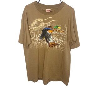 Vintage single stitch T-shirt brown duck hunting